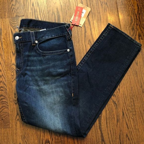 TRUE RELIGION Mens Skinny Stretch Denim Jeans 42x34 NWT - Picture 9 of 11